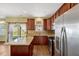 Spacious kitchen with stainless steel appliances, granite counters, and island at 4109 Massey Preserve Trl, Raleigh, NC 27616