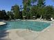 Well-maintained community pool with clear water and lounge chairs at 4109 Massey Preserve Trl, Raleigh, NC 27616