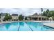 Enjoy a refreshing swim in the community pool, complete with a clubhouse and plenty of lounge chairs at 4109 Massey Preserve Trl, Raleigh, NC 27616