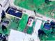 An aerial shot showing a home's location and neighborhood at 422 Nance St, Rocky Mount, NC 27803