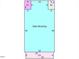 Schematic floor plan highlighting the layout and dimensions of the property at 422 Nance St, Rocky Mount, NC 27803