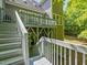 Multi-level back decks offer plenty of outdoor living space at 445 Ridge Springs Dr, Chapel Hill, NC 27516
