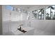 Spacious bathroom with a luxurious soaking tub and marble finishes at 4500 Latimer Rd, Raleigh, NC 27609