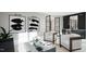 Cozy living space with wet bar and large windows providing natural light, creating a relaxing atmosphere at 4500 Latimer Rd, Raleigh, NC 27609