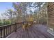 Decking area with two chairs at 50 Tyler Ct, Henderson, NC 27537