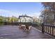 Decking area with two chairs at 50 Tyler Ct, Henderson, NC 27537