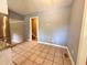 Eat in kitchen with stainless steel appliances, white cabinets and access to dining room at 509 E Millbrook Rd, Raleigh, NC 27609