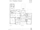 Detailed floor plan showcasing the layout of this home, including the living spaces and bedrooms at 521 Peebles St, Raleigh, NC 27608