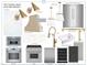 Kitchen design selections with stainless appliances, stylish hardware, and apron-front farm sink at 521 Peebles St, Raleigh, NC 27608