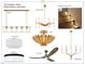Lighting design selections for dining room, study/guest room, foyer, Gathering room, and owner's bedroom at 521 Peebles St, Raleigh, NC 27608