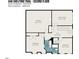 Floor plan for the second floor of the home at 646 Shelford Trl, Zebulon, NC 27597
