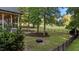 Expansive backyard with a fenced perimeter, offering a secure and private outdoor space for recreation and relaxation at 905 Neuse Ridge Dr, Clayton, NC 27527