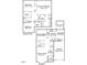 Detailed floor plan illustrating the layout of the home, including room dimensions and features at 1 Edgebrook Cir, Durham, NC 27703