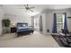 Spacious bedroom with great natural light and space for exercise equipment at 1028 Bellenden Dr, Durham, NC 27713