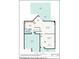 Open-concept first floor plan featuring living room, kitchen, dining room, study, and garage access at 1028 Bellenden Dr, Durham, NC 27713