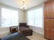 Cozy breakfast nook bathed in natural light from the large windows; great cabinet storage at 10529 Sablewood Dr # 116, Raleigh, NC 27617