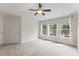 Spacious bedroom boasting natural light with great view from multiple windows at 107 Caraleigh Ct, Morrisville, NC 27560