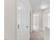 Hallway with carpet flooring at 107 Caraleigh Ct, Morrisville, NC 27560