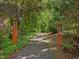 Pathway view leading to nature trails, perfect for walking, jogging and outdoor activities at 120 Spring Hollow Ln, Cary, NC 27518