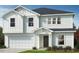 Charming two-story home features a two-car garage, neutral paint, and well-manicured lawn at 147 Gobbler Dr, Smithfield, NC 27577