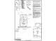 Detailed property plot plan showing lot dimensions, house placement, and surrounding street layout at 174 Hickory Grove Dr, Sanford, NC 27330