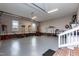 Spacious garage with epoxy flooring is ready for all your tools and projects at 18 Fisher Rd, Lillington, NC 27546