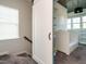 Bedroom with a modern, customized bunk bed setup, and a decorative ceiling at 1941 Bright Kannon Way, Wendell, NC 27591