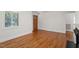 Bright living space with hardwood floors and natural light at 2823 Fowler Ave, Raleigh, NC 27607