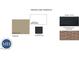 Exterior color scheme featuring Tuscan Clay siding, Snow White trim, and Black Magic door at 335 Chesapeake Cmns St # 107, Garner, NC 27529