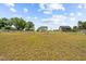 Spacious backyard with ample green space, ideal for Gathering gatherings and recreation at 3409 Lemon Springs Rd, Sanford, NC 27332