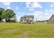 Expansive backyard featuring lush green grass, perfect for outdoor activities and relaxation at 3409 Lemon Springs Rd, Sanford, NC 27332