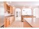 Well-appointed kitchen featuring generous countertop space and seamless flow to the living area at 4404 Triland Way, Cary, NC 27518