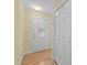 Bright entryway featuring a decorative glass front door and closet at 4705 Forest Highland Dr, Raleigh, NC 27604