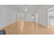 Spacious living room offering access to multiple rooms at 4705 Forest Highland Dr, Raleigh, NC 27604