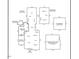 Detailed floor plan showing layout of first and second floor, including the unfinished basement and two car garage at 4713 Erwin Rd, Durham, NC 27705