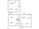 Detailed floor plan showcasing the layout with labeled rooms and dimensions for each level at 4813 Glen Forest Dr, Raleigh, NC 27612