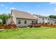 Backyard featuring a deck and outdoor grill with a swing set at 508 Minerva Dale Dr, Fuquay Varina, NC 27526