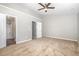 Large bedroom with two closets and an en-suite bathroom at 5416 Kissimmee Ln, Raleigh, NC 27616