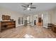 Bonus room featuring laminate floors and views of multiple rooms at 61 Stone Ledge, Pittsboro, NC 27312