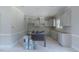 Bright kitchen with island and room for modern appliances at 66 Sanders Farm Dr, Smithfield, NC 27577
