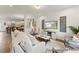 Spacious living room flowing into the kitchen, perfect for entertaining and Gathering gatherings at 69 Curling Creek Dr # I286, Clayton, NC 27527