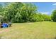 Large backyard with trees at 714 W Mckinley St, Mebane, NC 27302