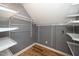 Walk-in closet with wire shelving and plenty of storage space at 7805 Tuscan Ridge Dr, Wendell, NC 27591