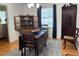 Formal dining room featuring hardwood floors and classic decor at 8019 W Tarboro Rd, Rocky Mount, NC 27803