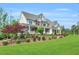 Charming two-story home with manicured lawn and beautiful landscaping adding to its curb appeal at 808 Wimberly Rd, Apex, NC 27523