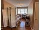 Bedroom setup as sewing room with hardwood floors, a window and neutral walls at 84 Macbeth Ln, Roxboro, NC 27574