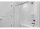 Bathroom with tub and shower at 8416 Brady Pointe Rd, Fuquay Varina, NC 27526