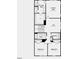 Functional floor plan showing the layout of the second floor at 8728 Wardle Ct, Wake Forest, NC 27587