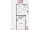 Functional floor plan showing the layout of the ground floor at 8728 Wardle Ct, Wake Forest, NC 27587