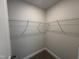 Interior view of the closet with wire shelving and carpet at 1033 Bostonian Dr, Knightdale, NC 27545